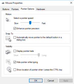 mouse-pointer-options